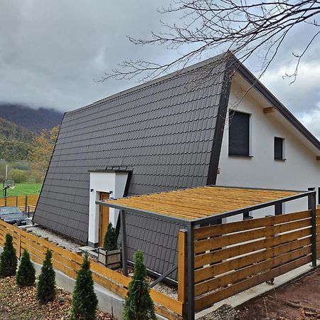 Oak House Villa Brusane Bagian luar foto