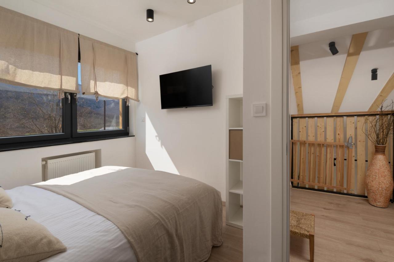 Oak House Villa Brusane Bagian luar foto